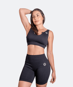 Absolute Ribbed Seamless Shorts – Midnight