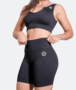 Absolute Ribbed Seamless Shorts – Midnight