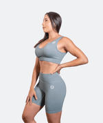 Absolute Ribbed Seamless Shorts – Teal