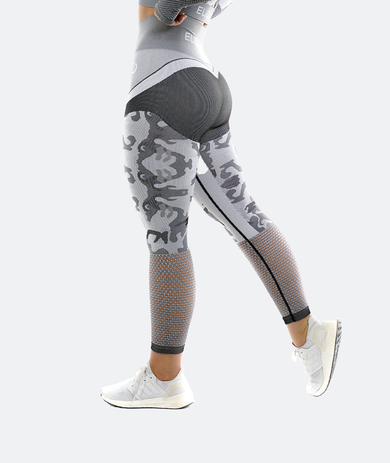 Spotlight Camo Leggings – Ash