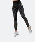 Spotlight Camo Leggings – Charcoal