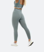 Absolute Ribbed Seamless Leggings – Teal